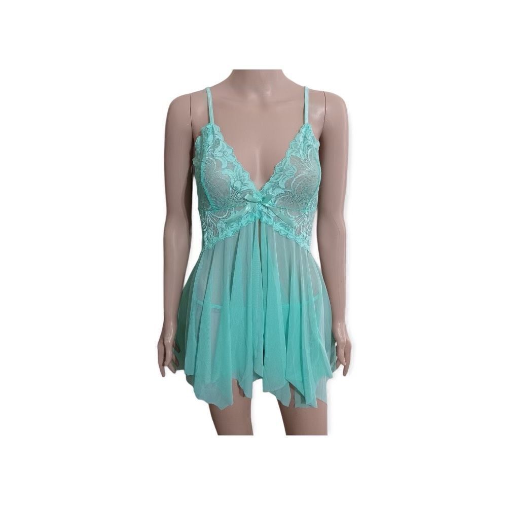 AvidLove Women’s Lace Baby Doll 2 Piece Set Size: L